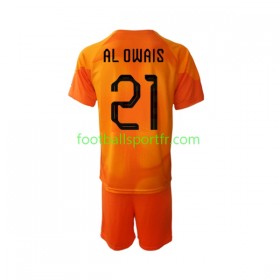 Tenue Arabie saoudite Mohammed Al-Owais 21 Gardien Enfant Exterieur World Cup 2022 Maillot de Foot